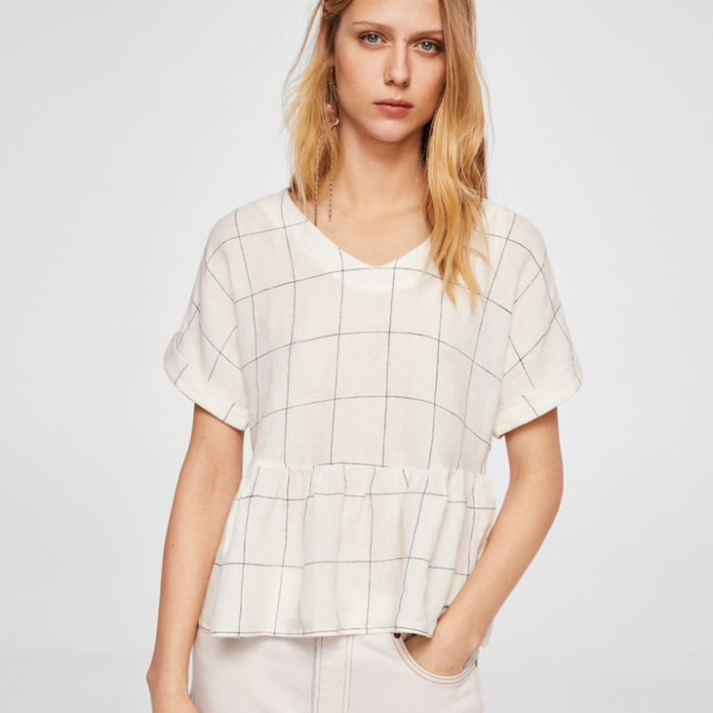 Mango pattern top